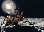 "Аполлон-14" на Луне